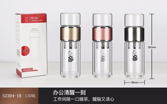 Mirror two-headed through the tea brewer series